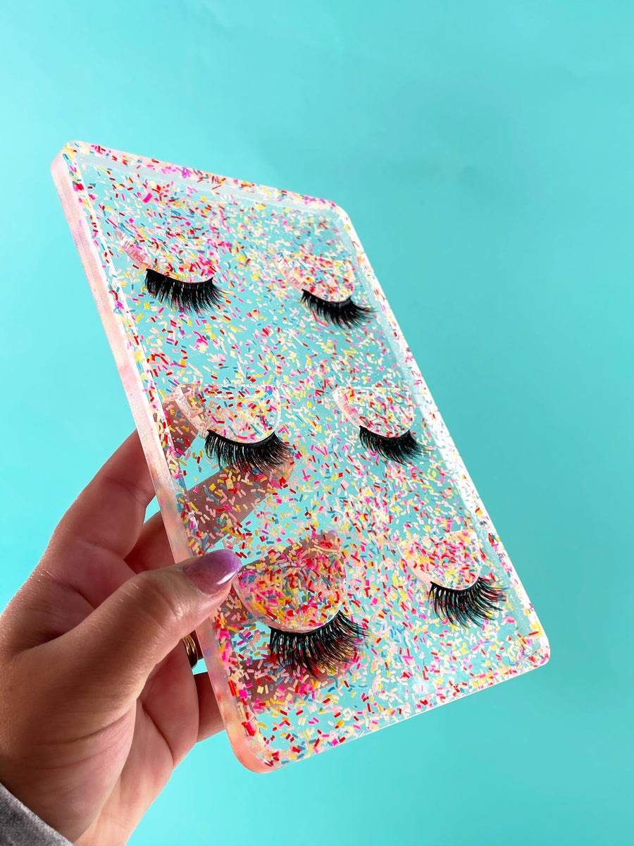 Sugary sprinkles on top Lash tray -Holder
