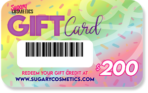 Sugary Cosmetics Gift Card